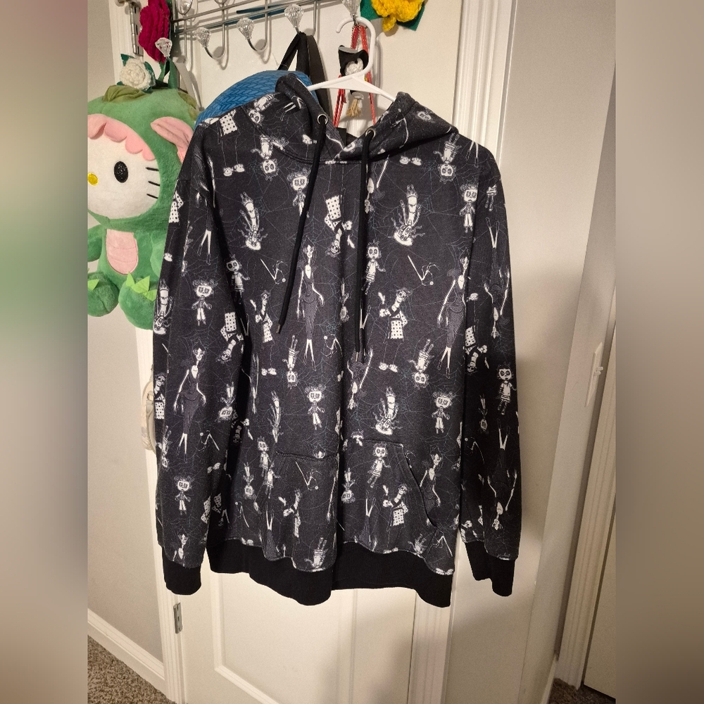 Coraline spiderweb sweater xl